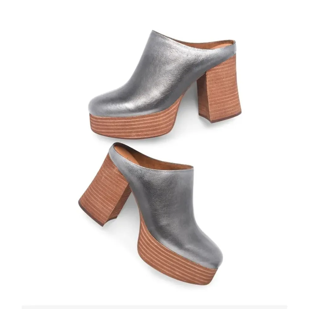 KORK EASE New in Box VERNOICA Clog in Sliver // 10 - Picture 10 of 11